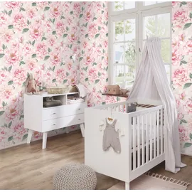 Rasch Textil Papiertapete 201345 53 m x 10 m 300 g rosa 201345