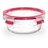 Emsa Clip&Close 600 ml Glas Rot