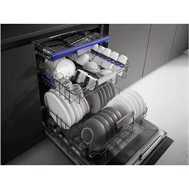 KOENIC KDW 6041 B BU Einbau-Geschirrspüler (unterbaufähig, 595 mm breit, Edelstahl)