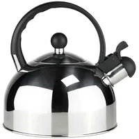 Hi Haushalt International Edelstahl Flötenkessel, Wasserkocher Induktion, 2,5L