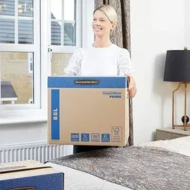 Bankers Box Umzugskartons SmoothMove FastFold 47,0 x 48,0 x 41,2 cm, 5 St.