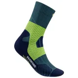 Bauerfeind Trail Run Mid Cut Socks 1 Paar Blau 39-42
