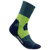 Bauerfeind Trail Run Mid Cut Socks 1 Paar Blau 39-42