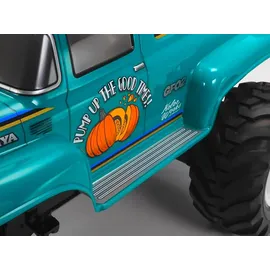 TAMIYA RC-Auto Squash Van 4WD 2CH Bausatz grün, weiß (58725)