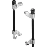SWSTAHL Federspanner 2-teilig Stahl silber