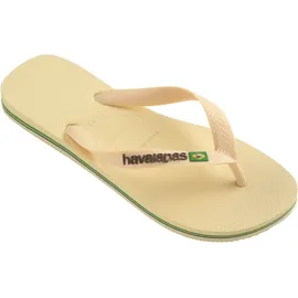 havaianas Brasil Logo beige 41