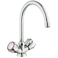 Mixomat Spültischarmatur Sepia  (Niederdruck, Chrom, Glänzend)