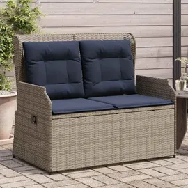 vidaXL Gartenbank 1-tlg 220 x 60 x 70 cm Grau