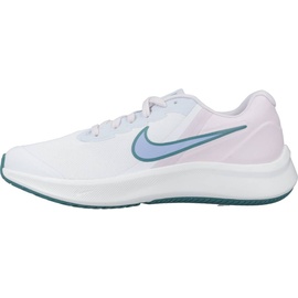 Nike Star Runner 3 Kinder white/cobalt bliss/pearl pink 36