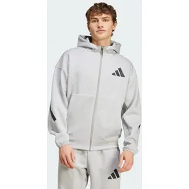 Adidas New Z.N.E. Reißverschlusspullover Medium Grey Heather M