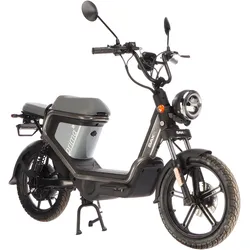 E-Motorroller SAXXX "Prima E", grau (grau, grau), Elektromotorroller, 25 km/h, B:68cm H:103cm L:172cm