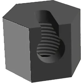 ULROAD Ersatzmutter schwarz