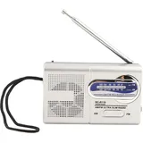 Tragbares Mini-am/fm-radio Mit Teleskopantenne Und Eingebautem Lautsprecher