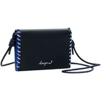 DESIGUAL Mone Capsule Tiny Zip Clutch Geldbörse schwarz