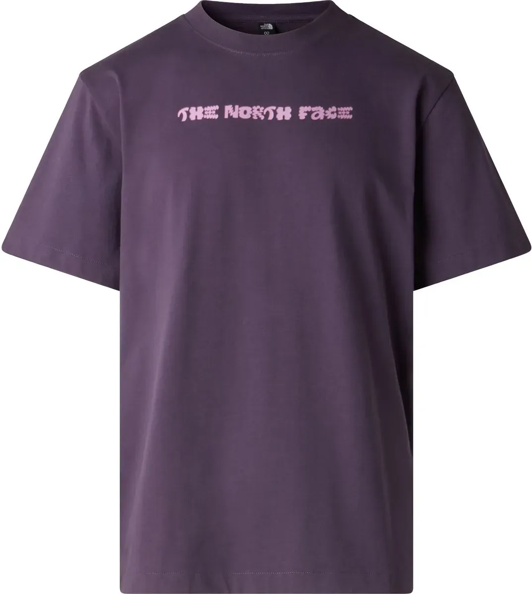 The North Face Mens Logo Twist Relaxed Short Sleeve Tee-gr endless dusk (G5O) L