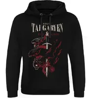 Game of Thrones Hoodie House Targaryen Epic schwarz L