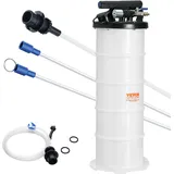 Vevor Ölabsaugpumpe 6,5L Manuell Pneumatisch Ölabsauggerät 0,4–0,8 MPa Ölwechselpumpe Auto Absaugpumpe Handpumpe Flüssigkeitsabsaugpumpe Geeignet zu