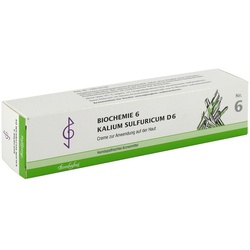 Biochemie 6 Kalium sulfuricum D6 Creme