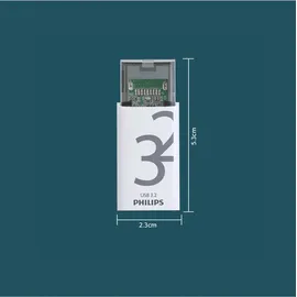 Philips USB 3.2 32GB Click Series Gen 1 USB-C