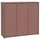 Forte Alice Springs Schuhschrank 109,2 x 99,1 x 34,9 cm Terrakotta