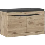 living charm Sitzbank Twist Anthrazit 86 x 40 x 49 cm