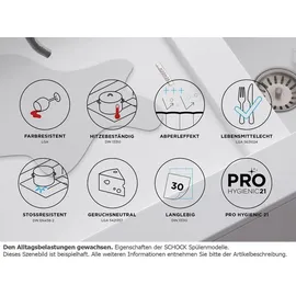 Schock Greenwich N-100S Unterbau Puro + Excenterbetätigung