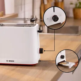 Bosch TAT3M121 Toaster Kompakt MyMoment weiß