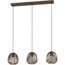 EGLO Espinal 3-flg. 90 cm rund bronze