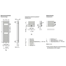 Zehnder Badheizkörper ZM201660B100000