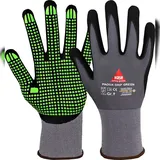 hase Sicherheitshandschuhe Padua Grip green Größe 8, Nitril Foam