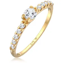 ELLI PREMIUM Elli Ring gold | transparent 58