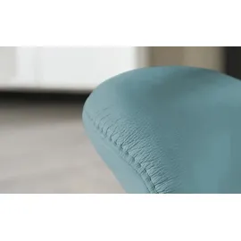 HIMOLLA Relaxsessel 7628 Leder 83 x 109 x 90 cm Türkis/Petrol mit Relax-Funktion