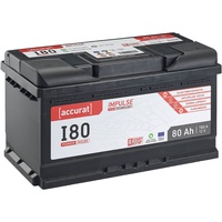 EFB Batterie 12V 80Ah 780A Autobatterie Starterbatterie Start Stop ersetzt 75Ah