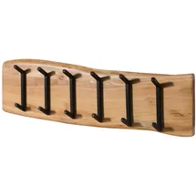 MASSIVMOEBEL24.DE Wandgarderobe Melbourne 100 x 25 x 3 cm Akazie