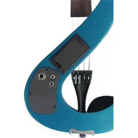 Stagg EVN 4/4 MBL E-Violine - Komplettset metallic-blau