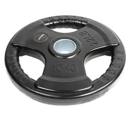 Scheibe mit Gummigriffen "Bumper Plate" Ø 51mm bunt 2.5kg