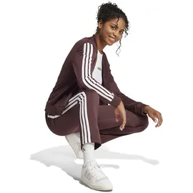 adidas Essentials 3 Stripes Trainingsanzug - Aurora Ruby - M