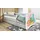 WFL GROUP Jugendbett Emily 70 x 140 cm Kiefer weiß