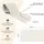Muralo Selbstklebende Bordüre Zarte Blätter 10 cm x 300 cm beige/weiß