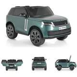 Moni Kinder Elektroauto Range Rover SUV metallic Fernbedienung Gurt EVA-Reifen grün