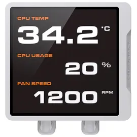 Cougar CPU Wasserkühlung Poseidon Vistek Pro 360,ARGB,Weiß