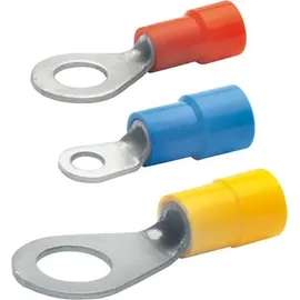 Klauke Quetschkabelschuhe, Ringform, 4,0-6,0mm2 M6, 100 Stück