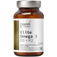 OstroVit Pharma Elite Omega 3 D3 + K2 (30 Kapseln)
