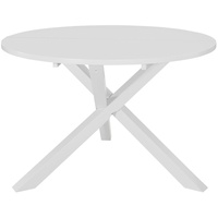 Esstisch Möbel,Tische,Esstische Weiß 120x75 cm MDF