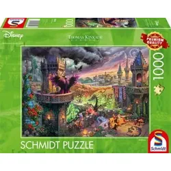 SCHMIDT SPIELE 58029 Erwachsenenpuzzle 1000 Teile - DISNEY Disney, Maleficent