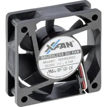 X-FAN RDH6025S2 Axiallüfter 24 V/DC 25.8 m3/h (L x B x H) 60 x 60 x 25 mm