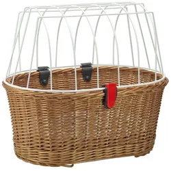 Rixen & Kaul Hundeshopper Doggy Basket Korbklip - brown