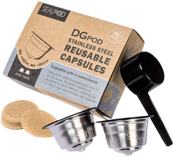 Wiederverwendbare Kaffeekapseln geeignet für NESCAFÉ® Dolce Gusto® Sealpod Duo Pack