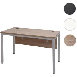 MCW Schreibtisch MCW-E94, Bürotisch Computertisch 120x60cm ~ natur-weiß