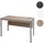 MCW Schreibtisch MCW-E94, Bürotisch Computertisch 120x60cm ~ natur-weiß